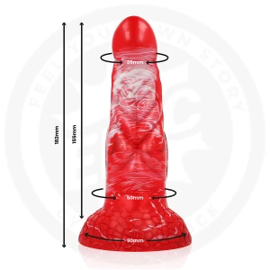 EPIC - DILDO AGNIS CRIMSON FIRE